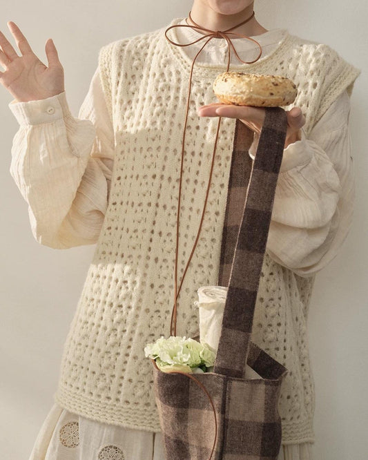 スオミガーデンチュウクウニットベスト 10344