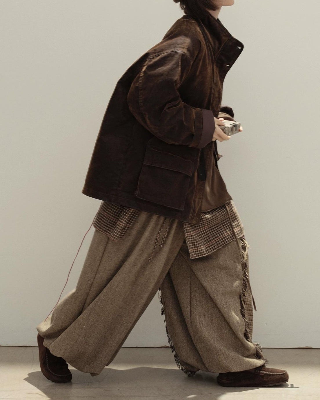 ヴィンテージチェックコンビパンツ 10129