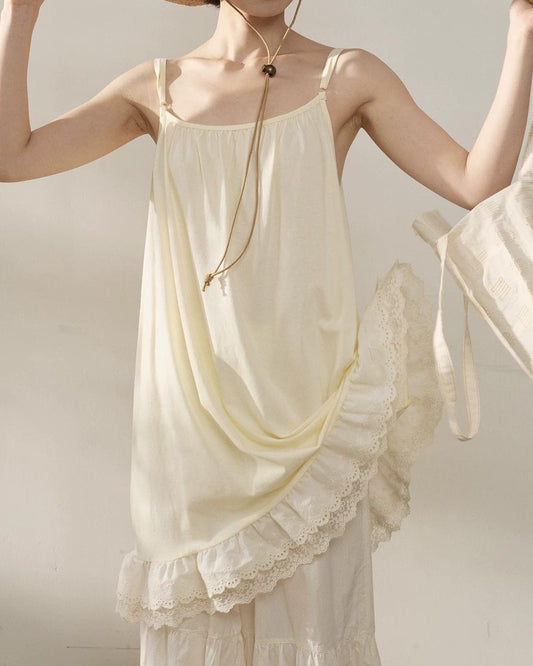 スオミガーデンレースレイヤードキャミソール 10326