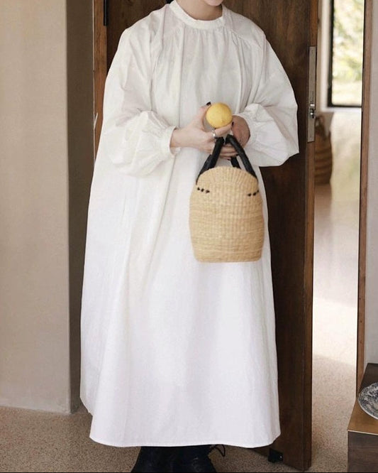 バックボタンレースワンピース 10022