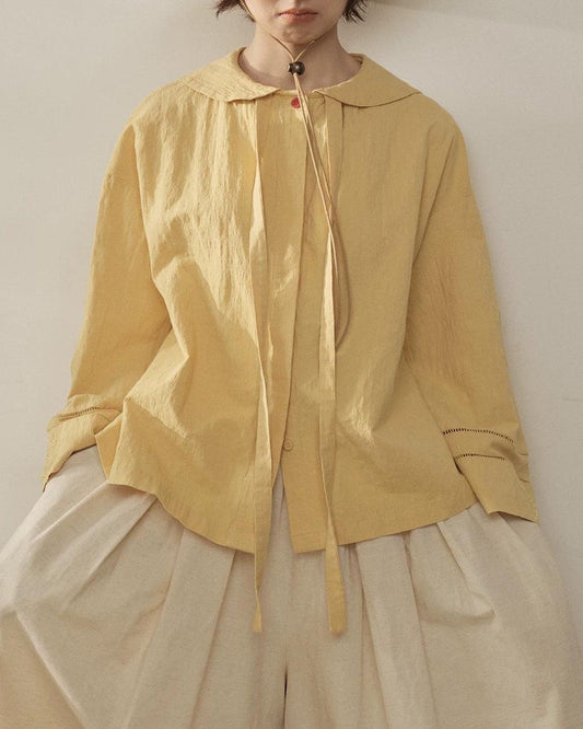 ルミナスクラフトタイフローデザインシャツ 10329