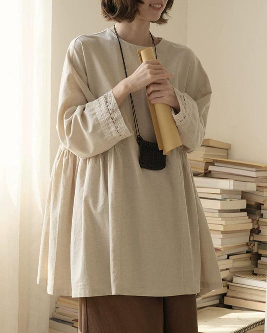 ルオマレースフレアチュニック 10241