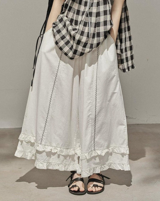 アルヴィノフリルブラックラインワイド 10267