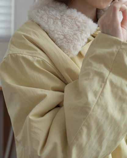 レトロノルディックボアリボンコート 10163