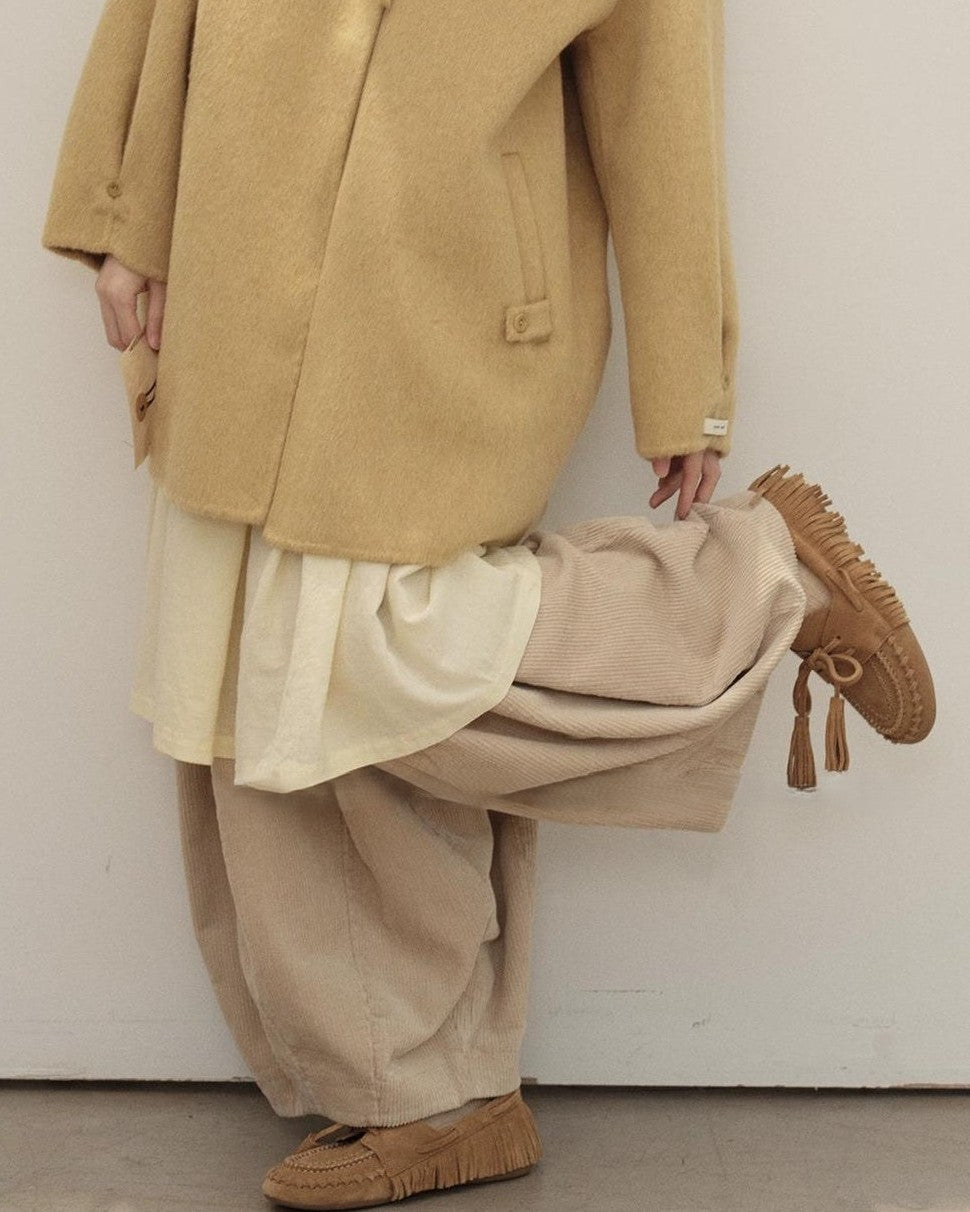 コージーコーデュロイワイドパンツ 10140