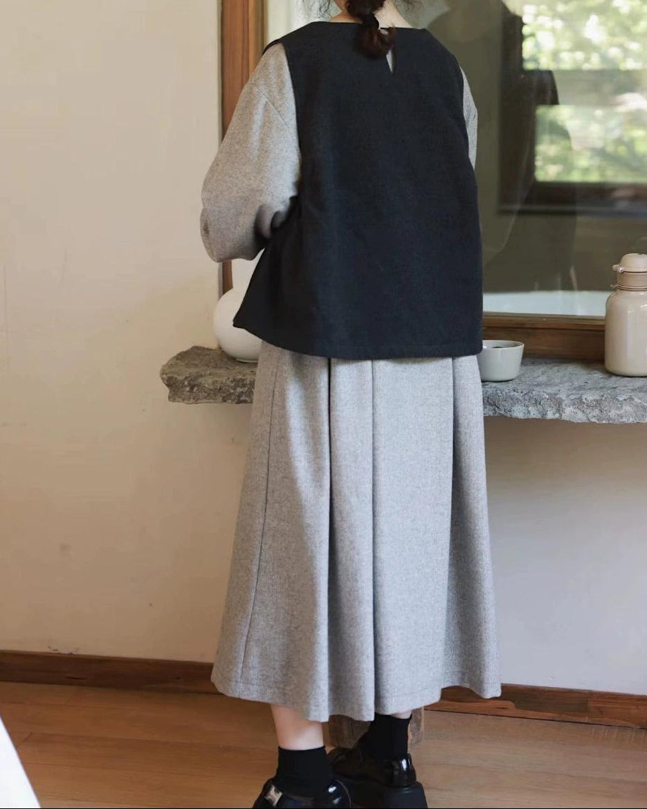 ランドネックサナフレアベスト 10089