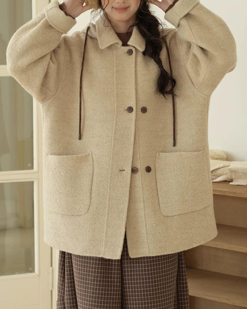 ウォームレトロフードコート 10198