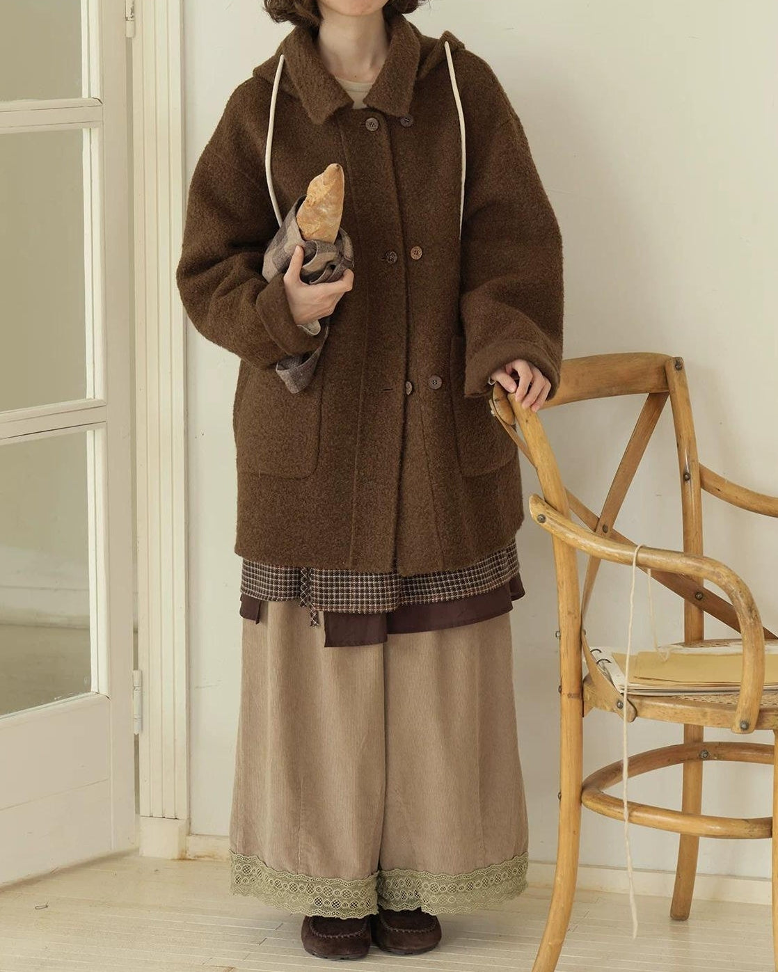 ウォームレトロフードコート 10198