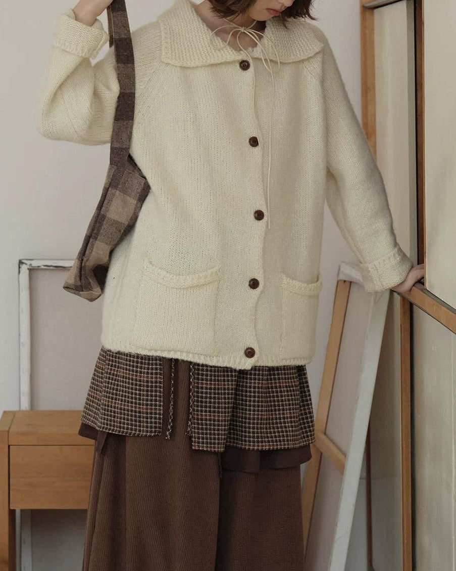 ルミラペルレイジーカーディガン 10157