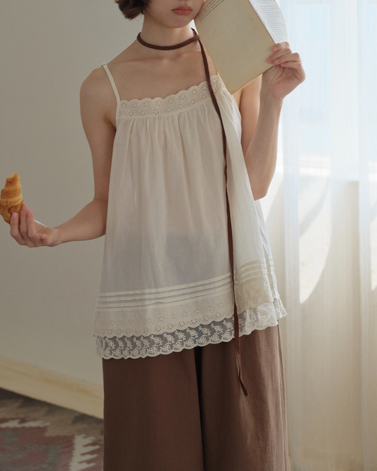 アルヴェリオナレースショートキャミ 10303