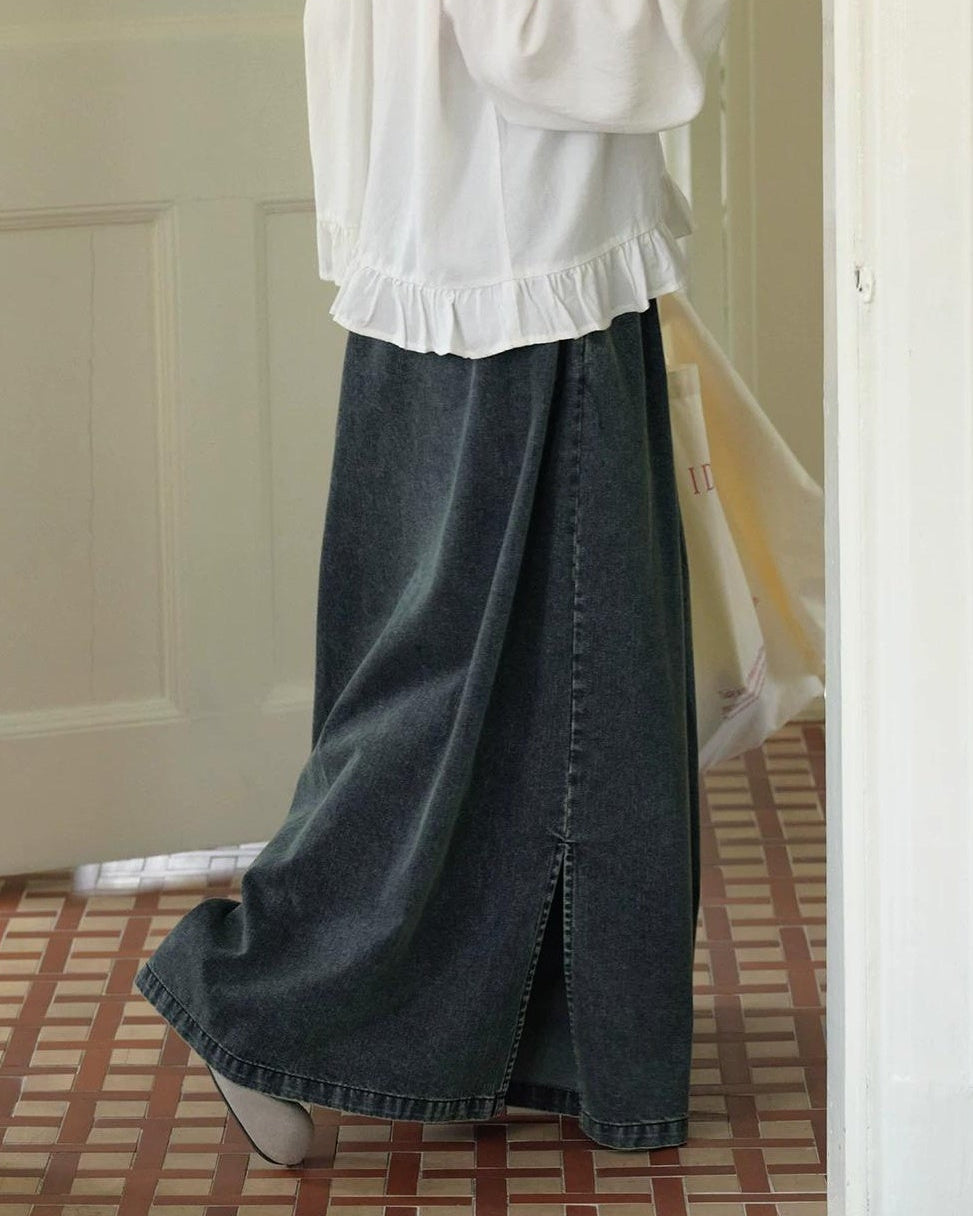 フィーカフレアデニムワイド 10273