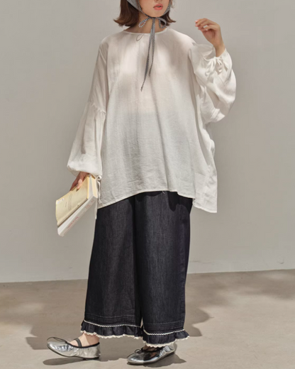 ノルヴァリーナフローラルブラウス 10266