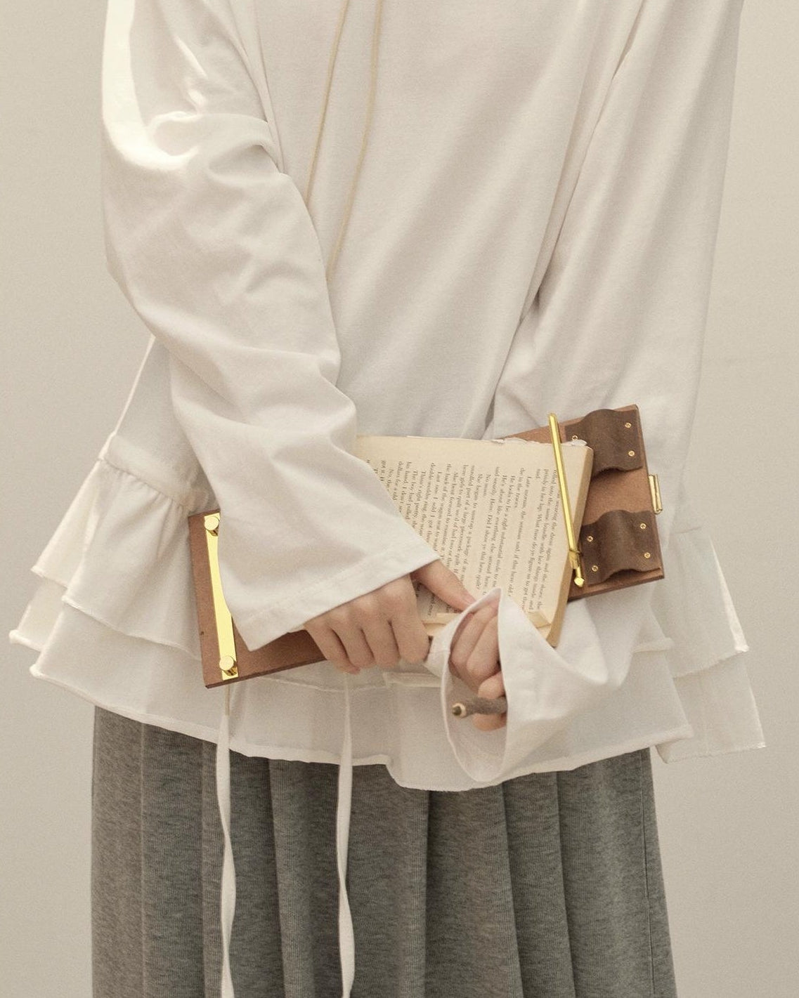 スカンディナビアレースロングカットソー 10143