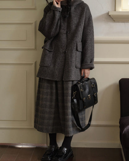 スカンディフローラフードポケットコート 10294