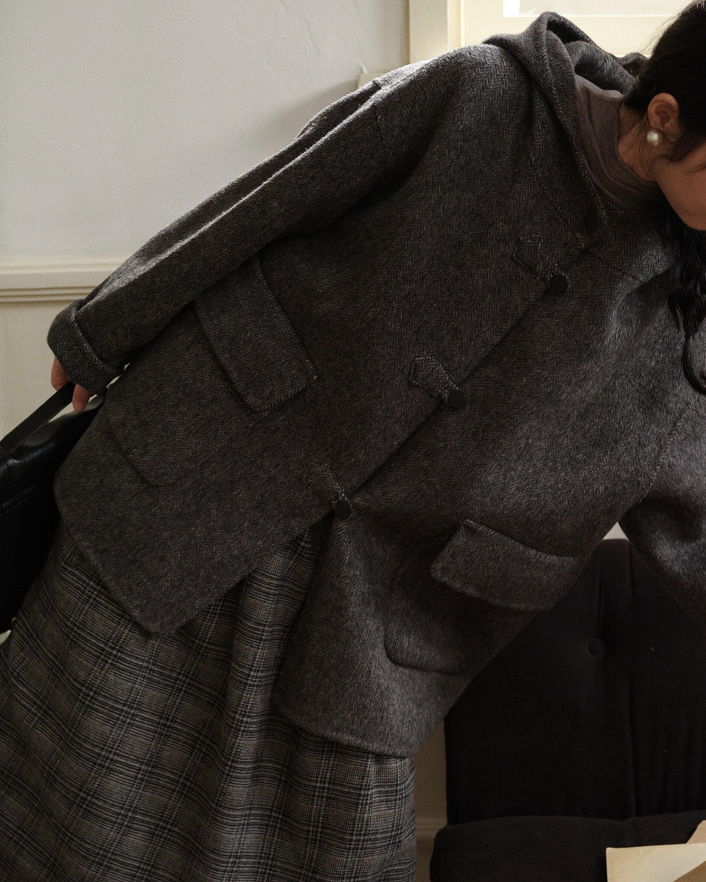 スカンディフローラフードポケットコート 10294