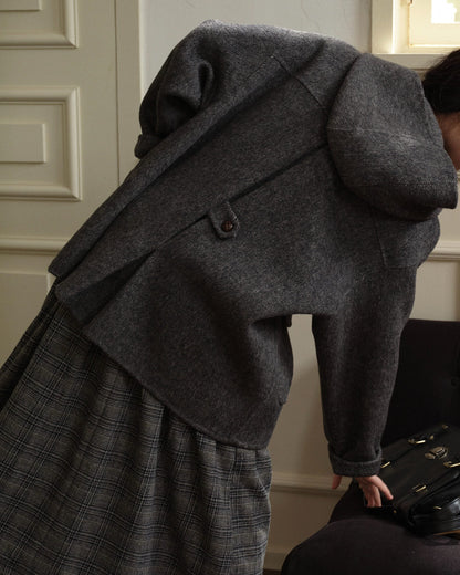 スカンディフローラフードポケットコート 10294