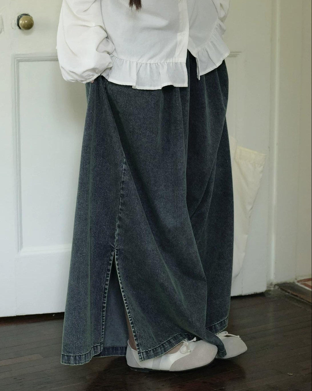 フィーカフレアデニムワイド 10273