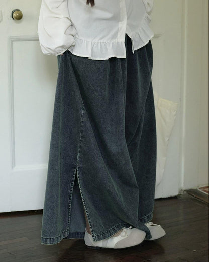 フィーカフレアデニムワイド 10273