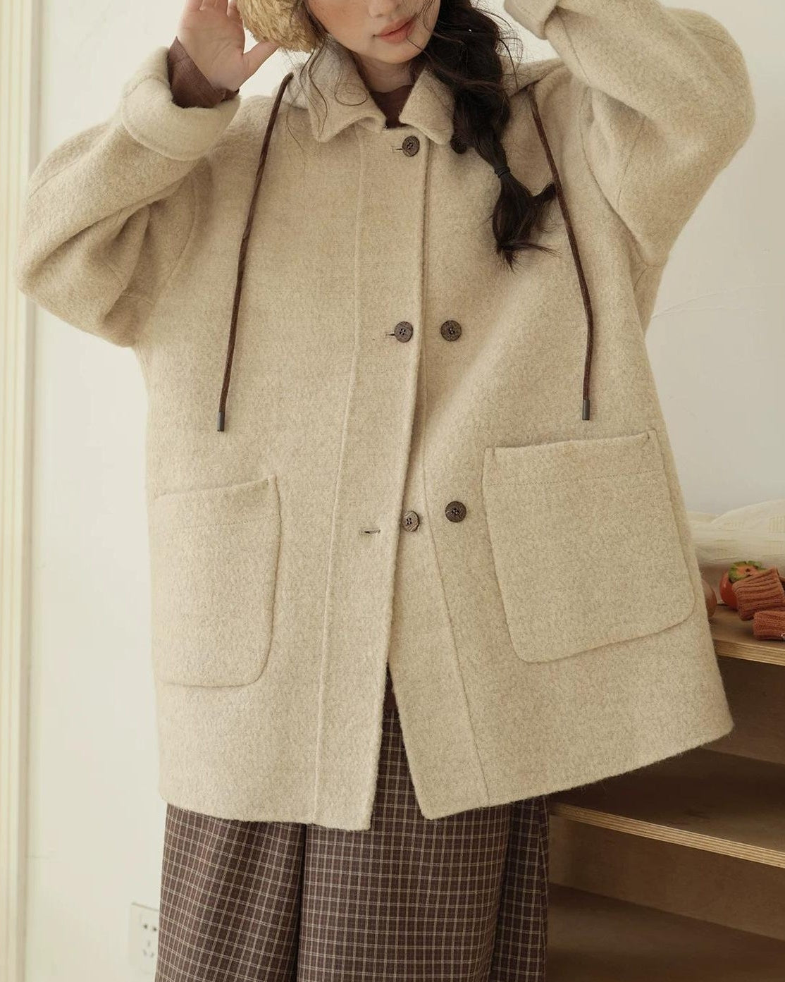 ウォームレトロフードコート 10198