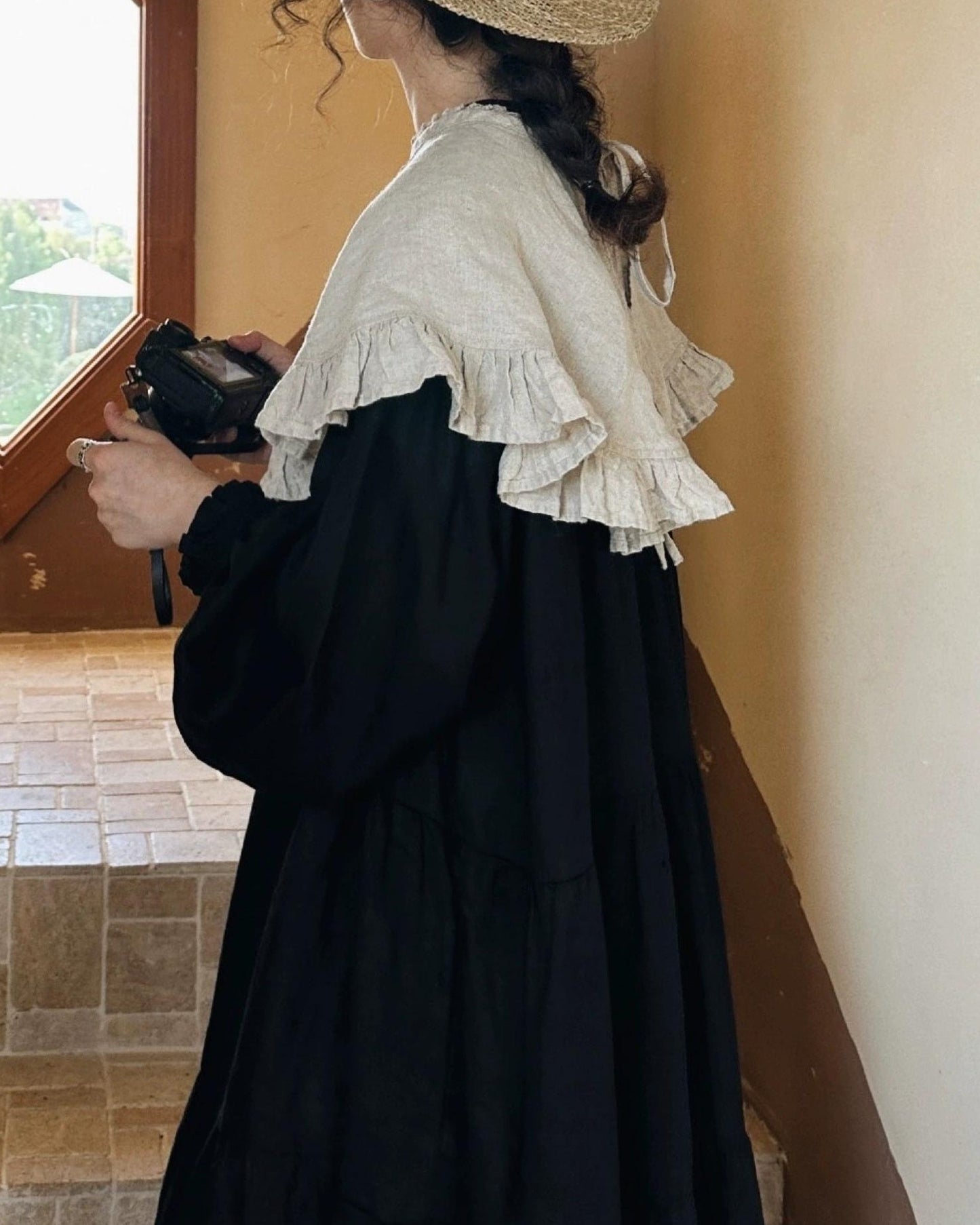 フェイクカラーレトロショール 10077