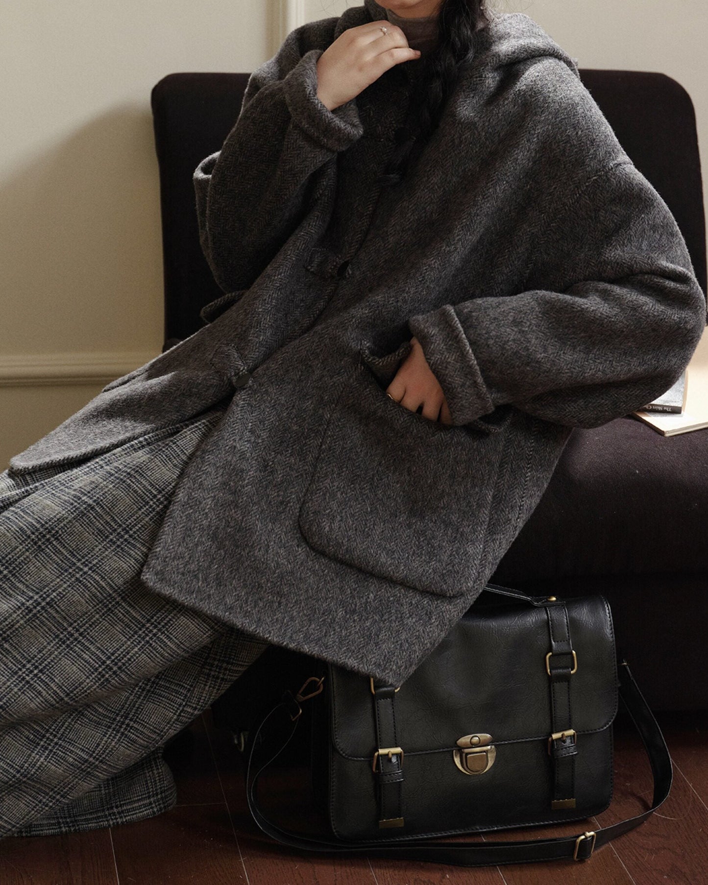 スカンディフローラフードポケットコート 10294