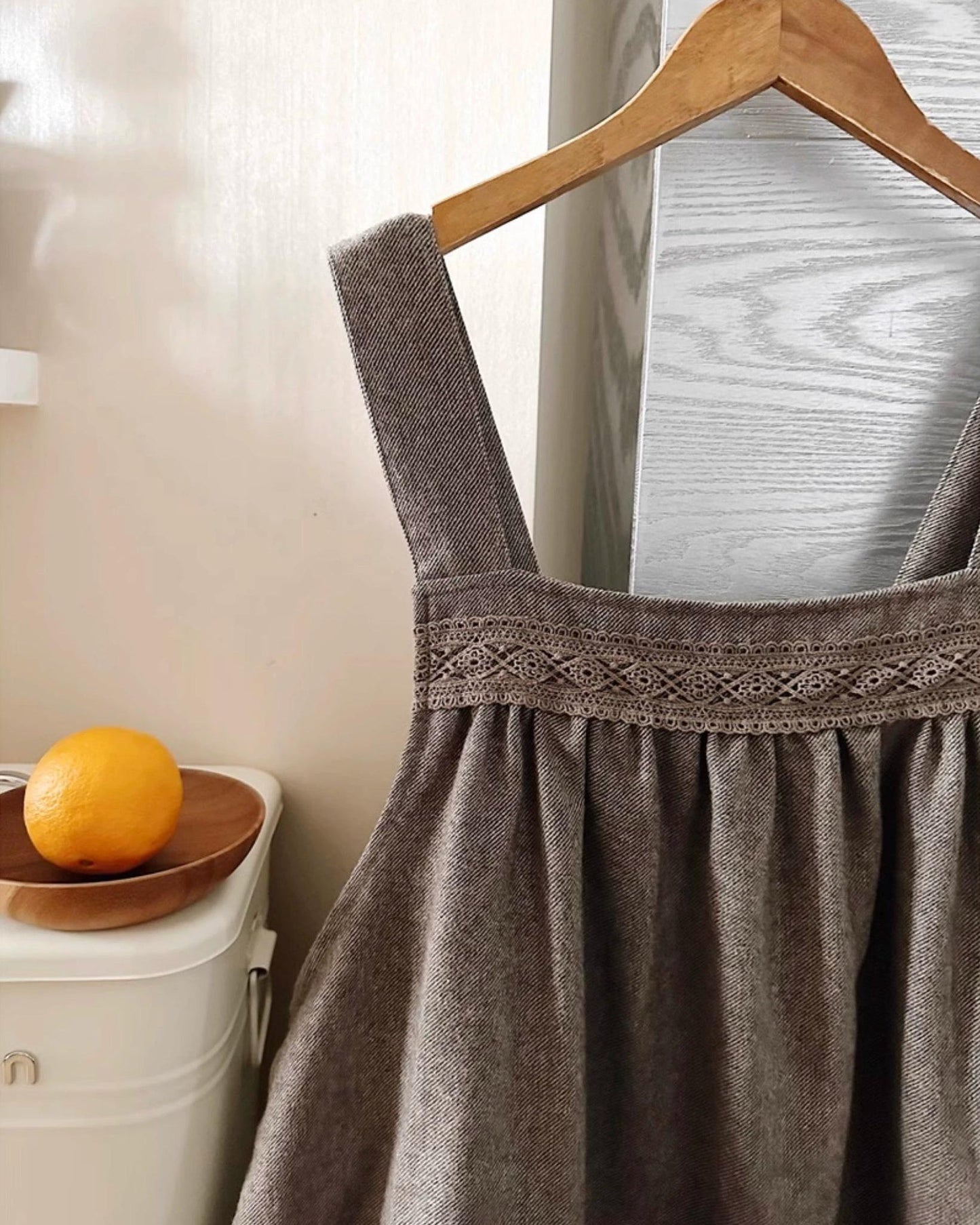 レースエプロンワンピース 10065