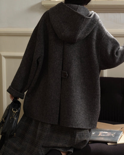 スカンディフローラフードポケットコート 10294