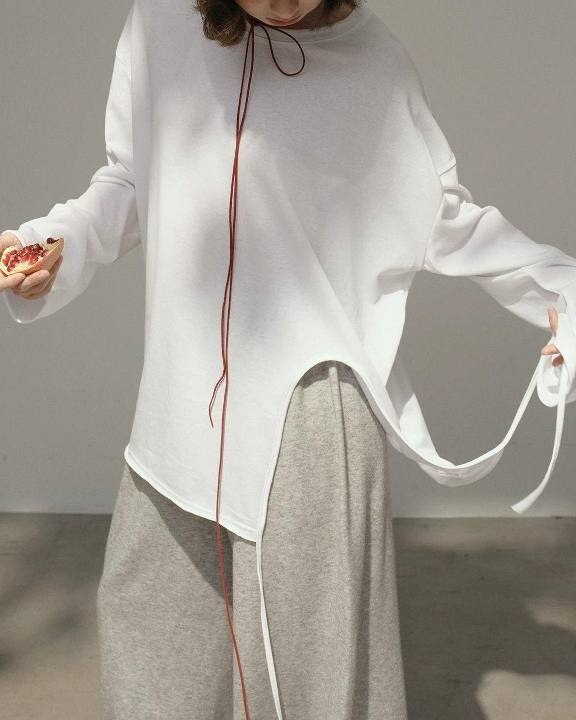 スカンディスリットトップカットソー 10181