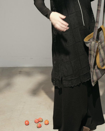 クロシェレースサスペンダーワンピース 10171