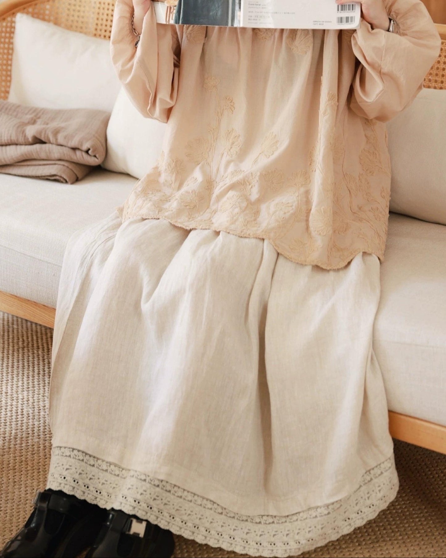 ヘルカレースミディスカート 10086