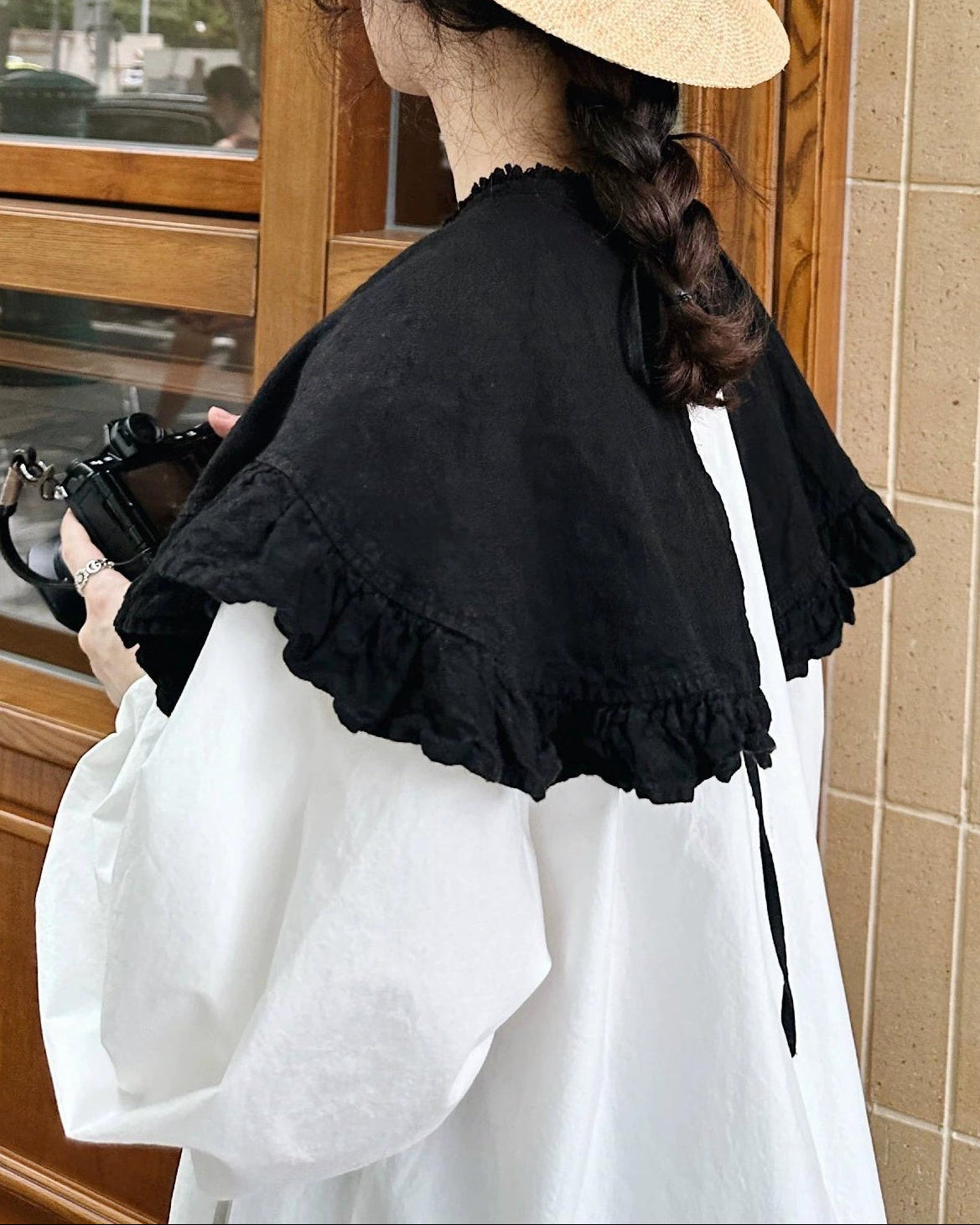 フェイクカラーレトロショール 10077