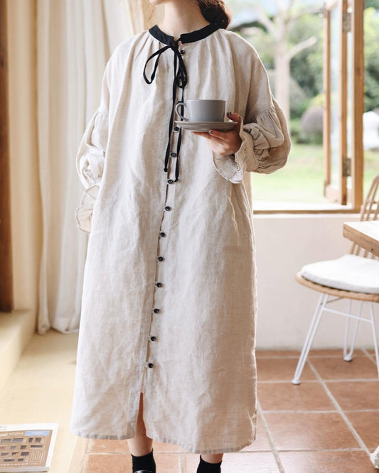 スウィートバイカラーリボンワンピース 10112