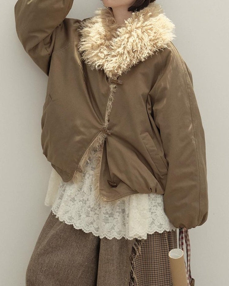 ヒュッゲファーホーンボタンコート 10138