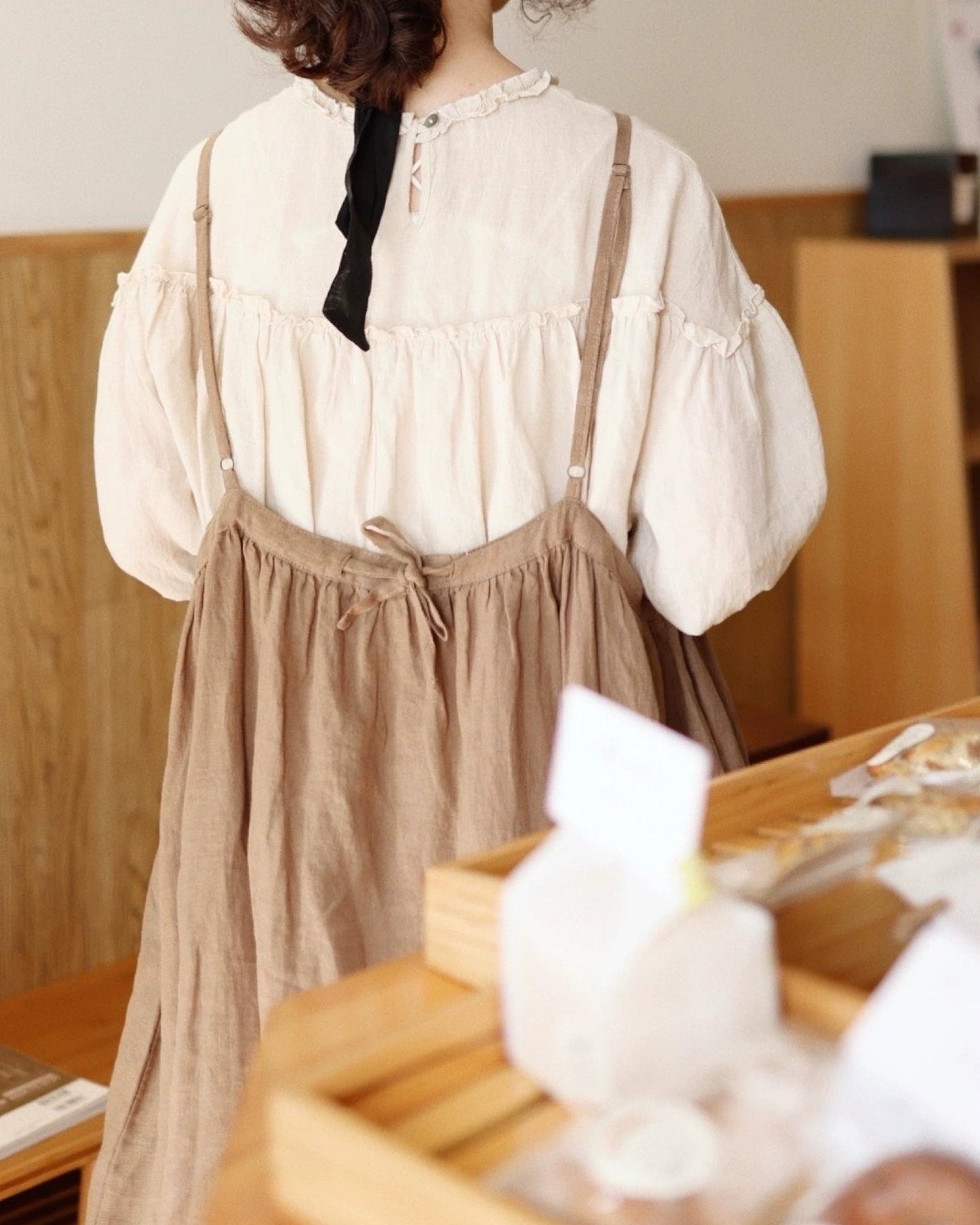 ミュークレースサスペンダーワンピース 10115