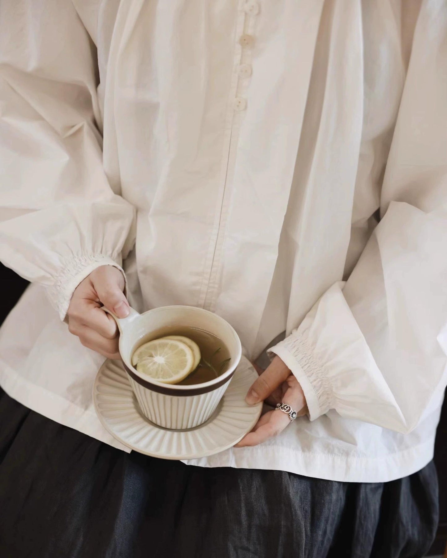 ヴィントフロースリーブブラウス 10078