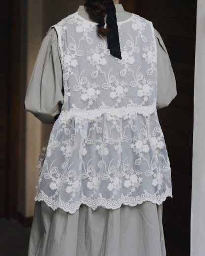 スタンドカラープリーツシャツワンピース 10088