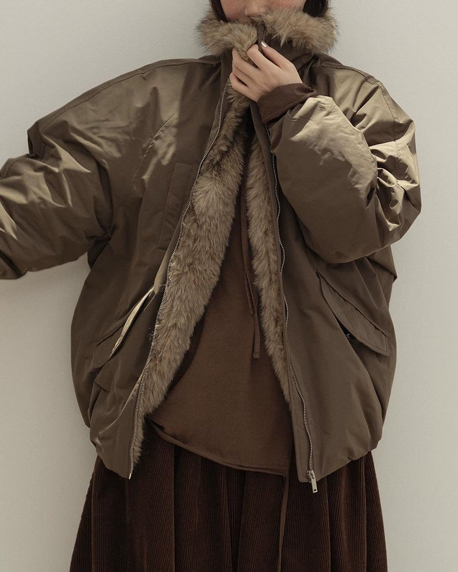 オーロラウォームファーダウンコート 10131