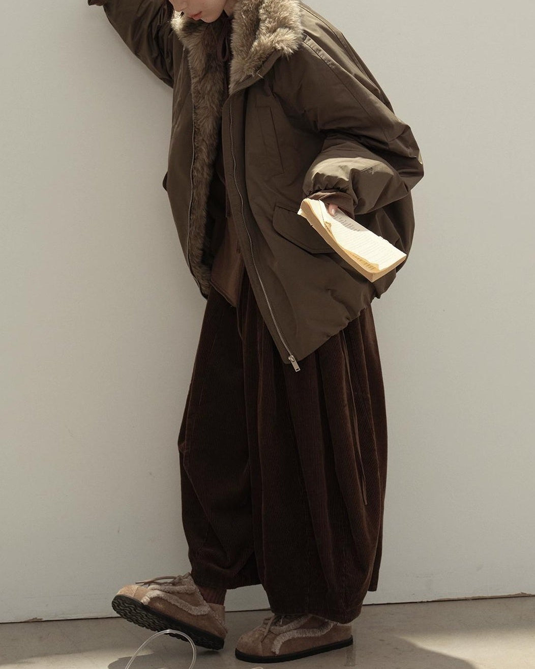 オーロラウォームファーダウンコート 10131