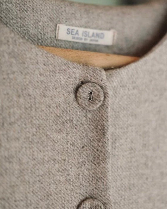 ハイウエストリネアシャツワンピース 10090