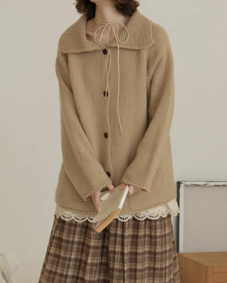 ルミラペルレイジーカーディガン 10157