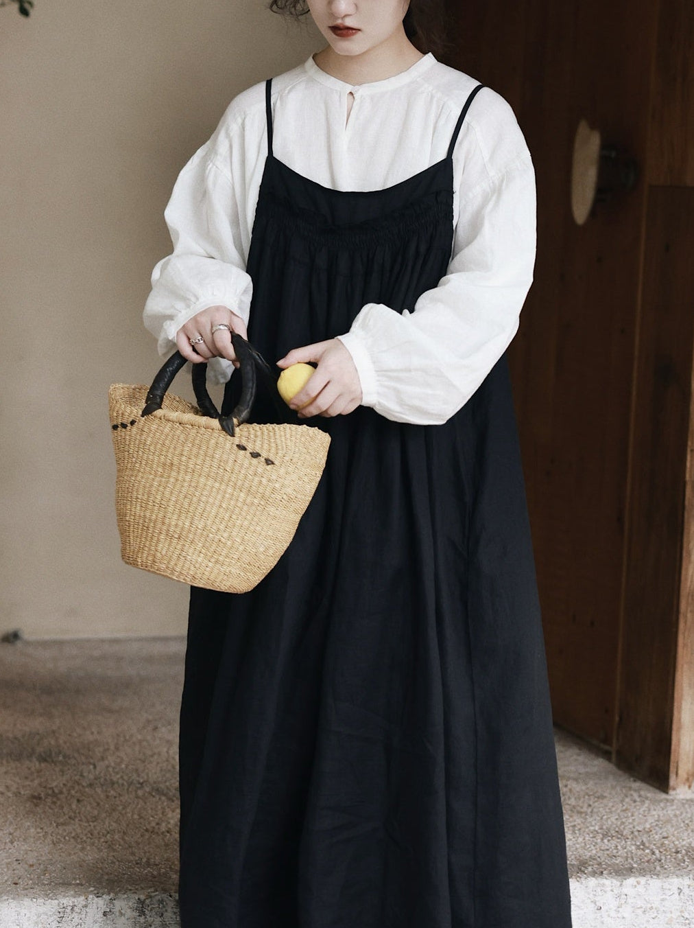 ミニスリットフレアブラウス 10019