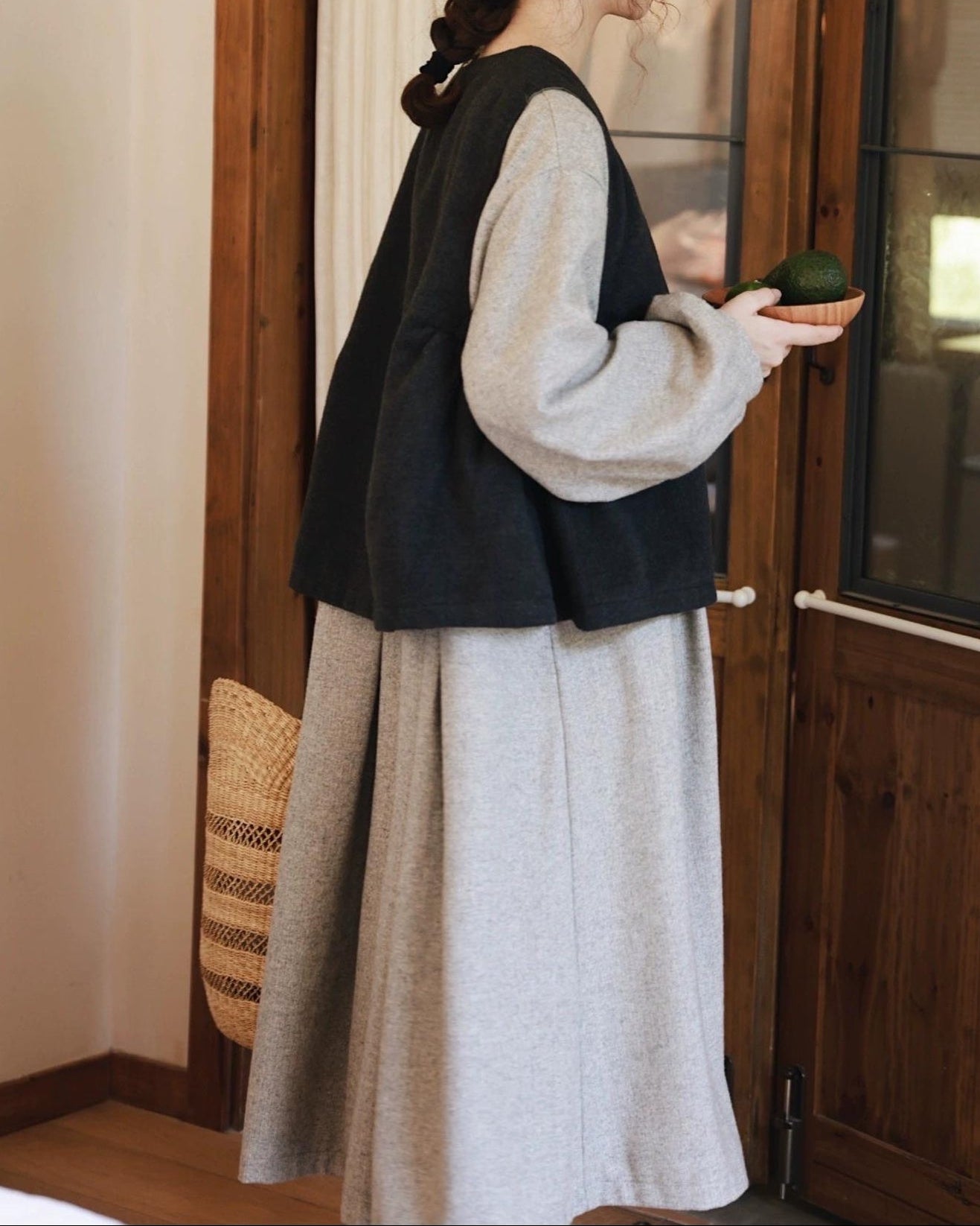 ランドネックサナフレアベスト 10089