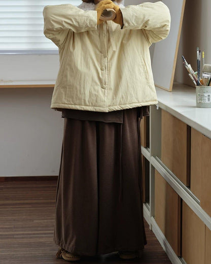 レトロノルディックボアリボンコート 10163