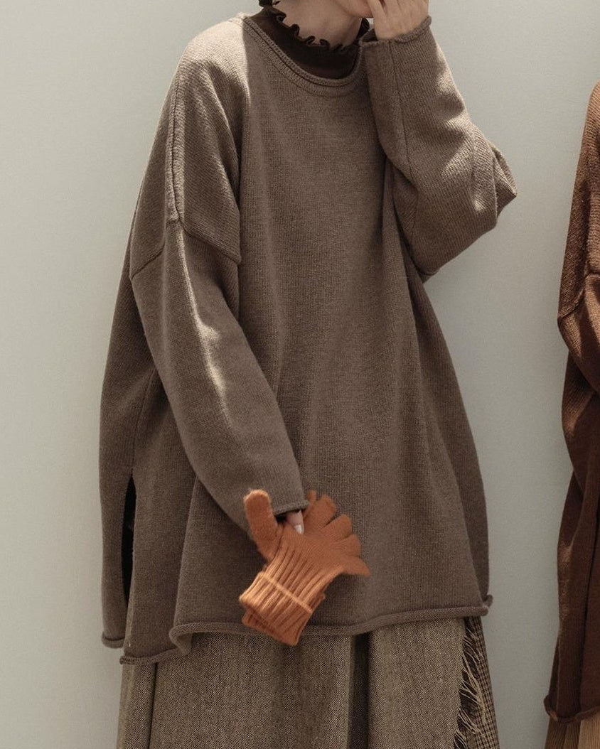 クラシックフィット ニットチュニック 10132