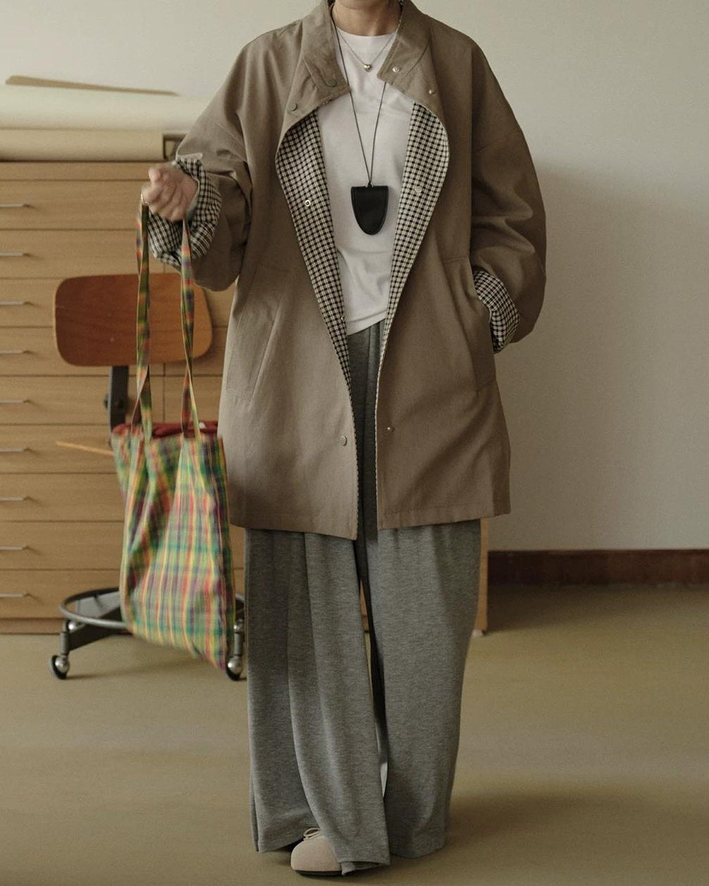 ルミエラリラックスハイウエストパンツ 10299