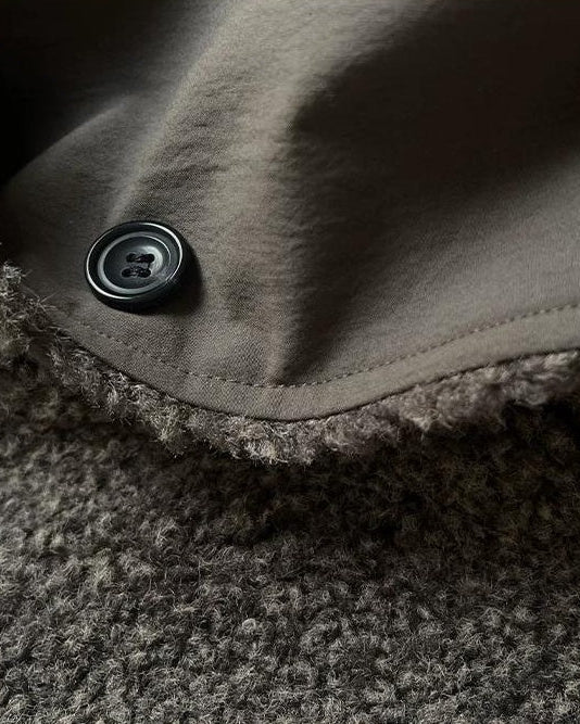 ソフトボアノーカラーシングルコート 10160