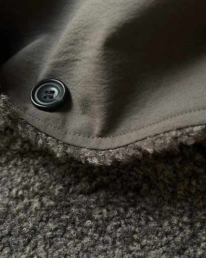 ソフトボアノーカラーシングルコート 10160