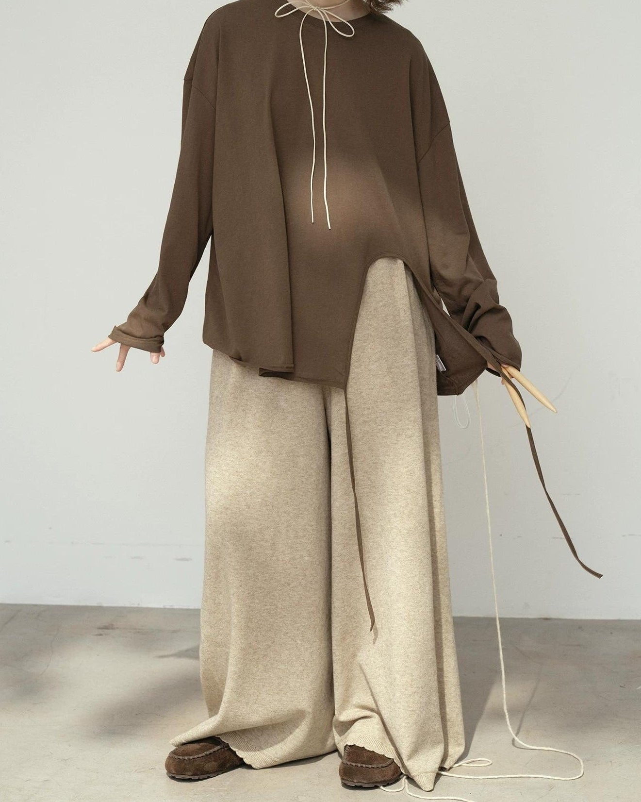 スカンディスリットトップカットソー 10181