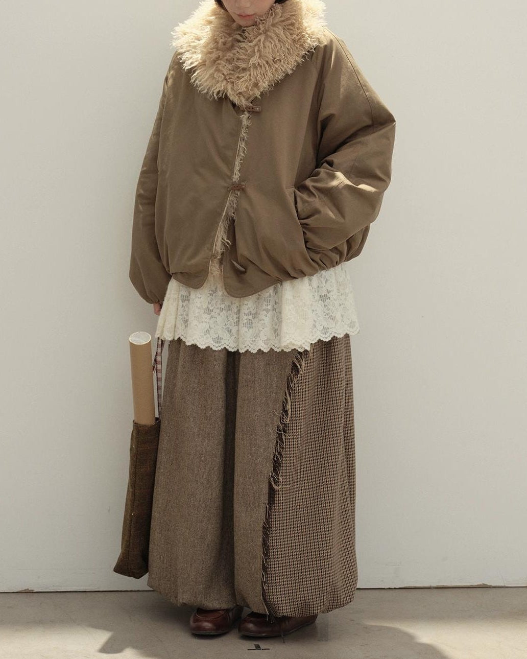 ヒュッゲファーホーンボタンコート 10138