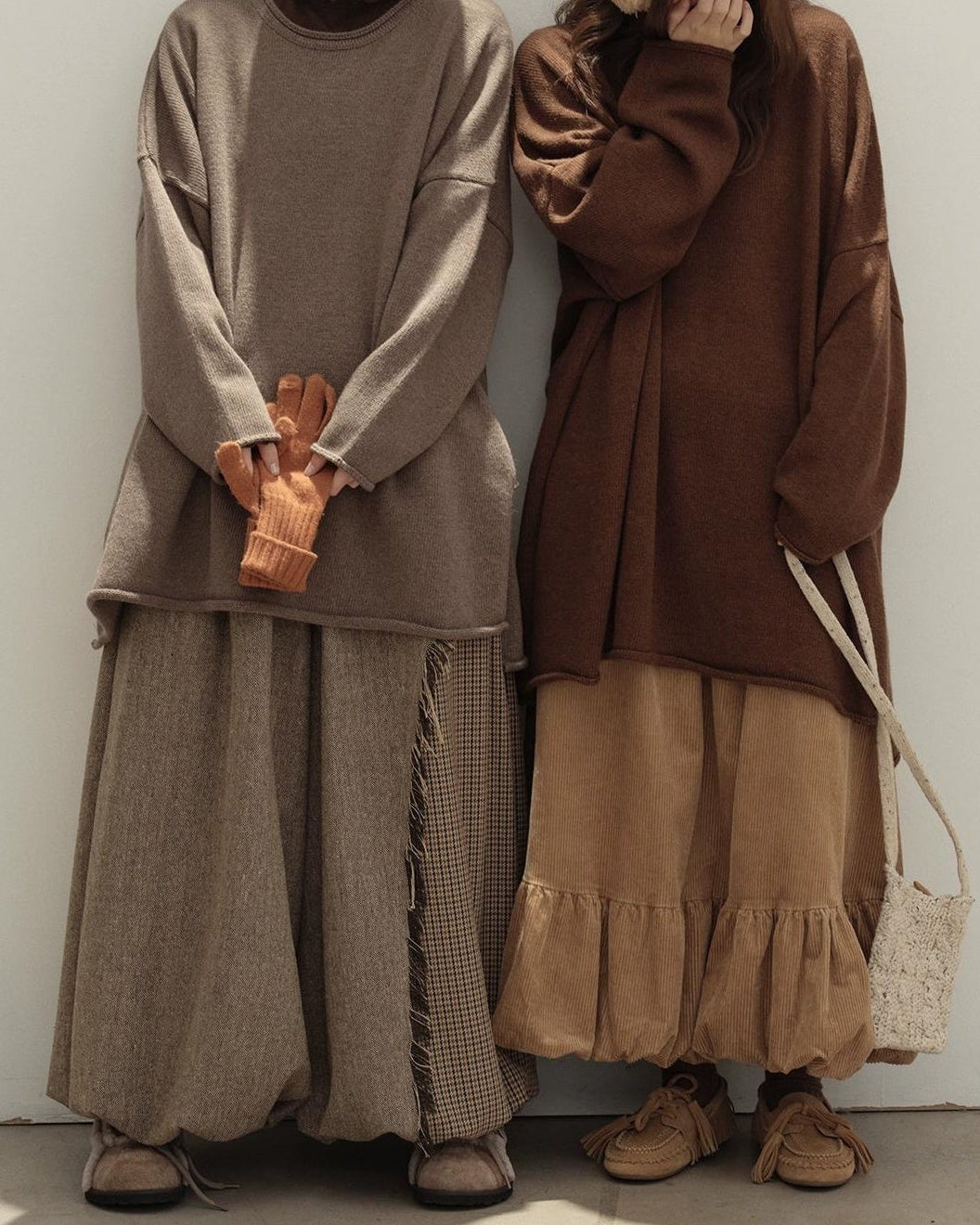 クラシックフィット ニットチュニック 10132